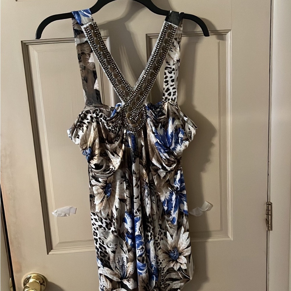 Embellished tank top